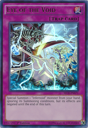 Eye of the Void [SECE-EN071] Ultra Rare | Jomio and Rueliete's Cards and Comics