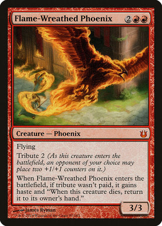 Flame-Wreathed Phoenix [Born of the Gods] | Jomio and Rueliete's Cards and Comics