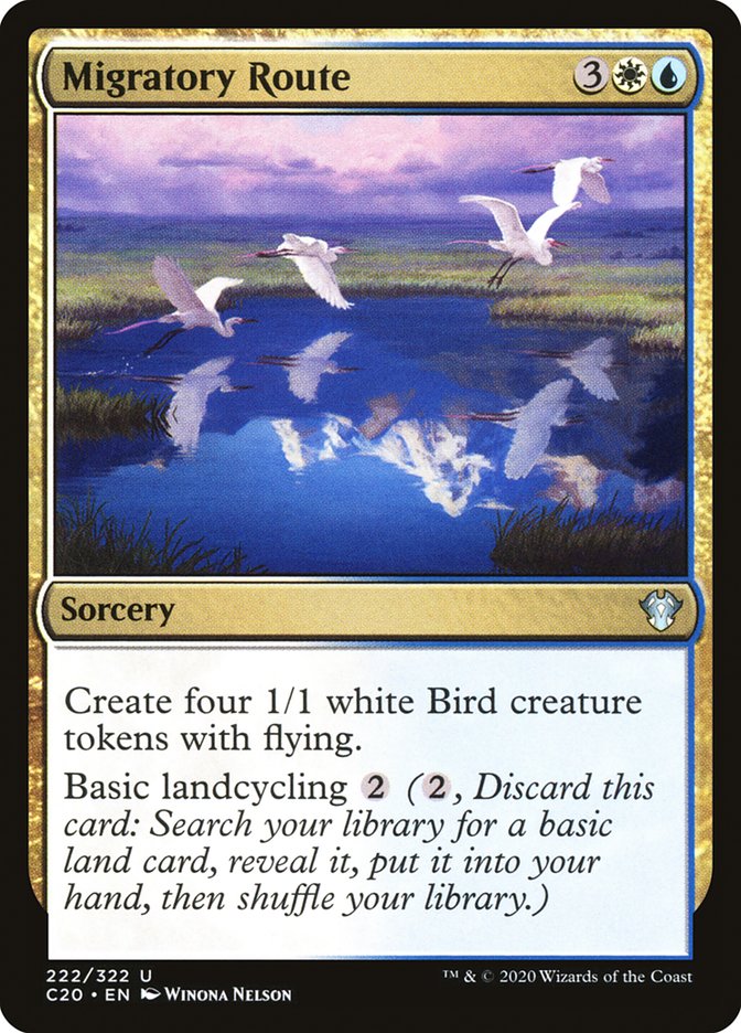 Migratory Route [Commander 2020] | Jomio and Rueliete's Cards and Comics