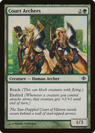 Court Archers [Shards of Alara] | Jomio and Rueliete's Cards and Comics