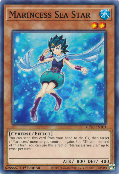 Marincess Sea Star [MP20-EN103] Common | Jomio and Rueliete's Cards and Comics