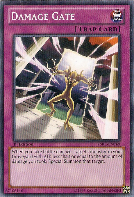 Damage Gate [YSKR-EN048] Common | Jomio and Rueliete's Cards and Comics