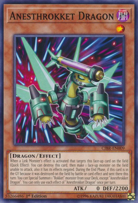 Anesthrokket Dragon [CIBR-EN009] Common | Jomio and Rueliete's Cards and Comics
