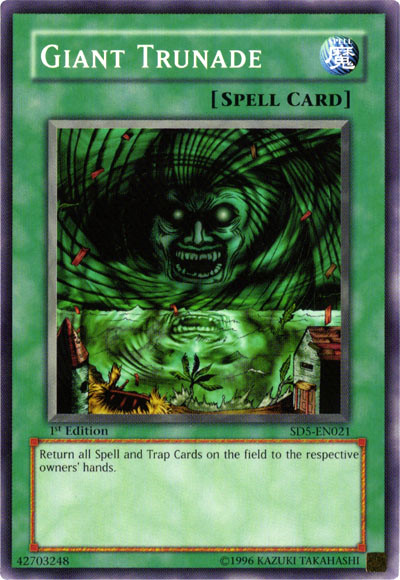 Giant Trunade [SD5-EN021] Common | Jomio and Rueliete's Cards and Comics