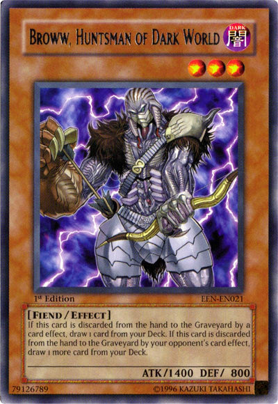 Broww, Huntsman of Dark World [EEN-EN021] Rare | Jomio and Rueliete's Cards and Comics