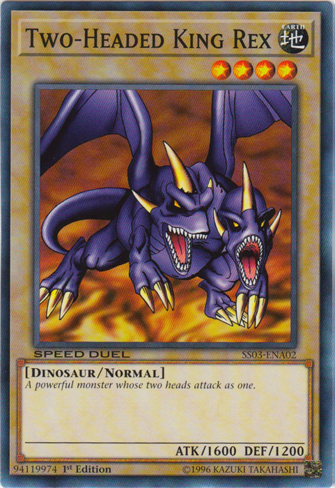 Two-Headed King Rex [SS03-ENA02] Common | Jomio and Rueliete's Cards and Comics