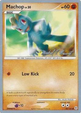 Machop LV.20 (86/130) (Boltevoir - Michael Pramawat) [World Championships 2010] | Jomio and Rueliete's Cards and Comics