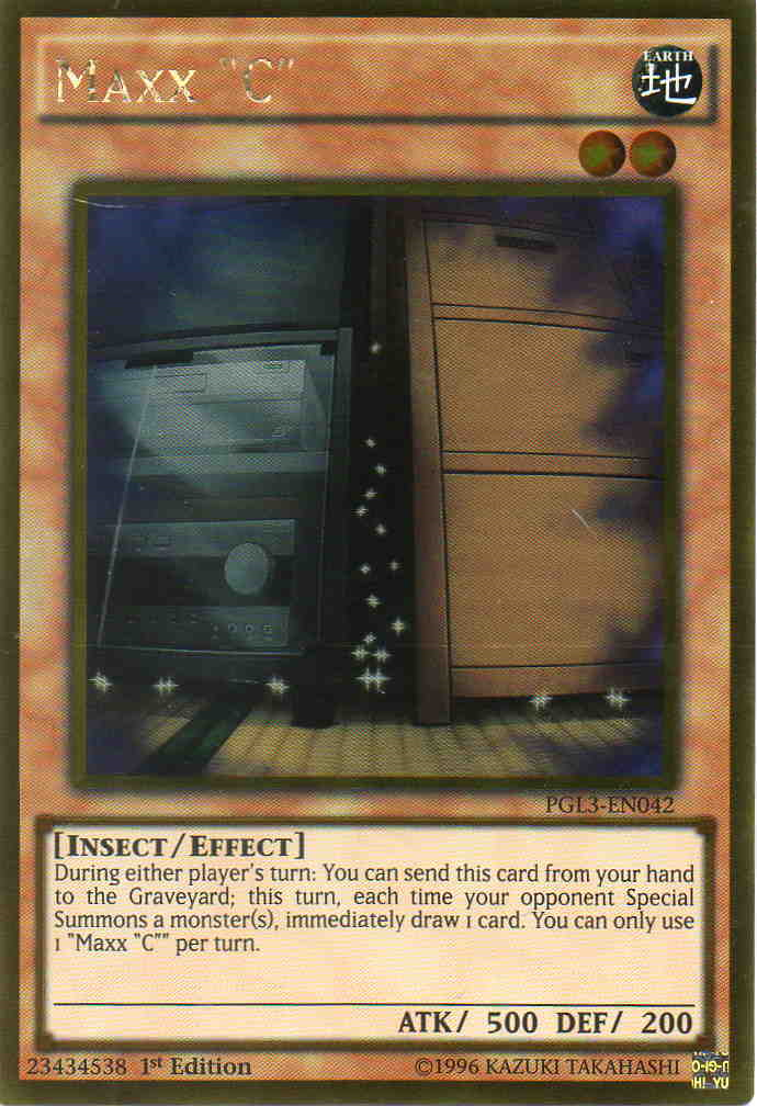 Maxx "C" [PGL3-EN042] Gold Rare | Jomio and Rueliete's Cards and Comics