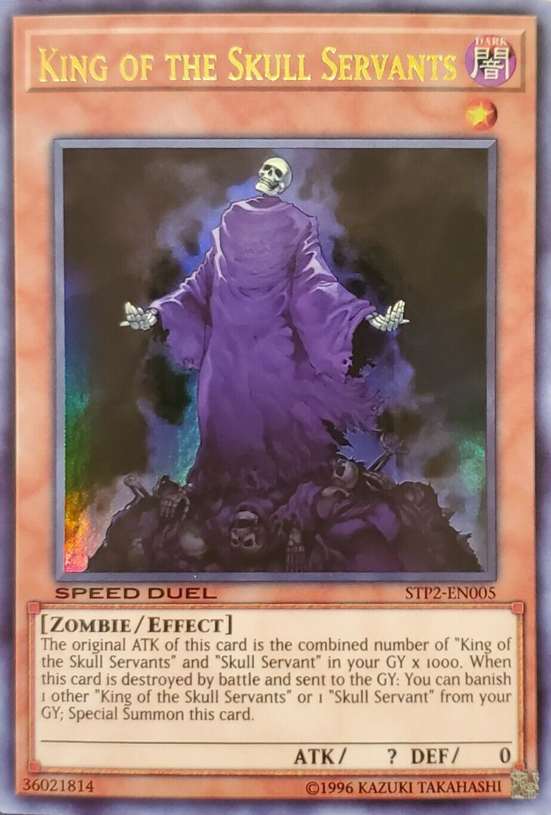 King of the Skull Servants [STP2-EN005] Ultra Rare | Jomio and Rueliete's Cards and Comics