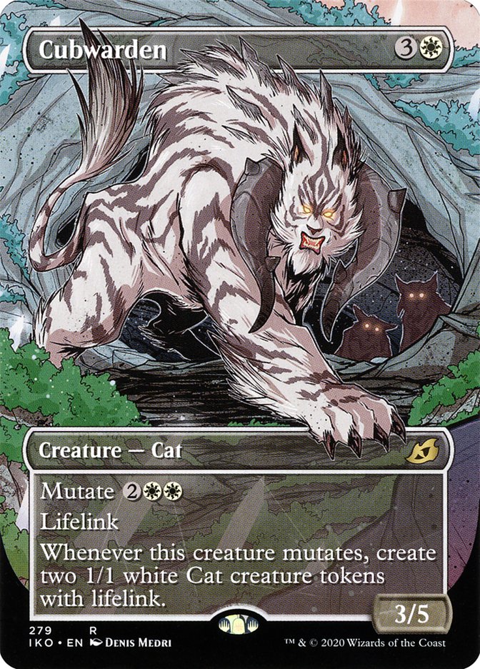 Cubwarden (Showcase) [Ikoria: Lair of Behemoths] | Jomio and Rueliete's Cards and Comics