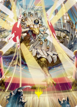 Spirit-Sister's Call Art Card (Gold-Stamped Signature) [Kamigawa: Neon Dynasty Art Series] | Jomio and Rueliete's Cards and Comics