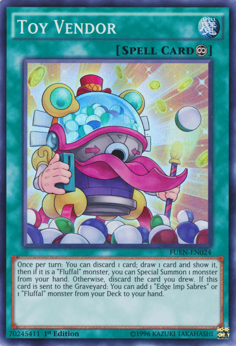 Toy Vendor [FUEN-EN024] Super Rare | Jomio and Rueliete's Cards and Comics