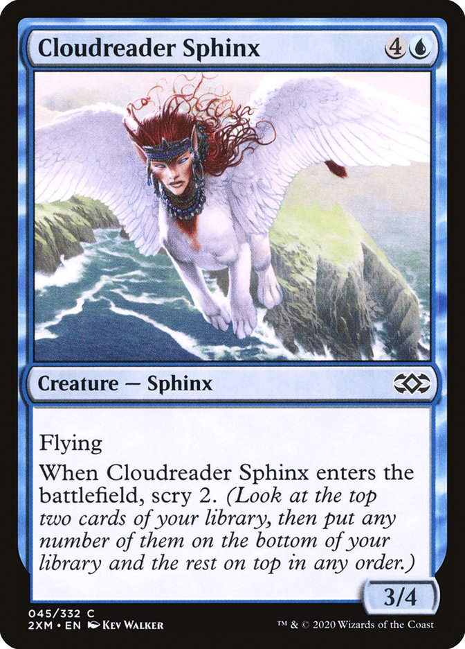Cloudreader Sphinx [Double Masters] | Jomio and Rueliete's Cards and Comics