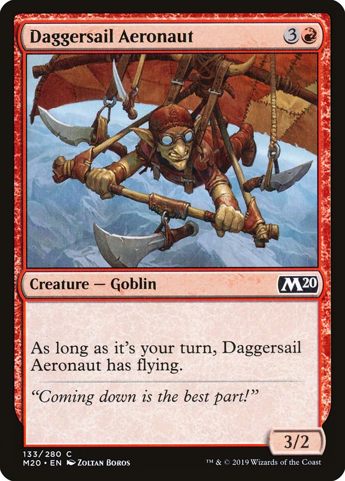 Daggersail Aeronaut [Core Set 2020] | Jomio and Rueliete's Cards and Comics