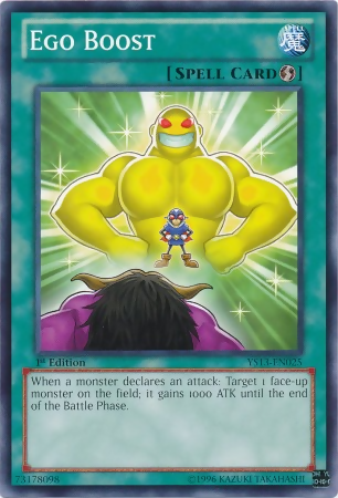 Ego Boost [YS13-EN025] Common | Jomio and Rueliete's Cards and Comics