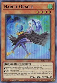 Harpie Oracle (Blue) [LDS2-EN077] Ultra Rare | Jomio and Rueliete's Cards and Comics