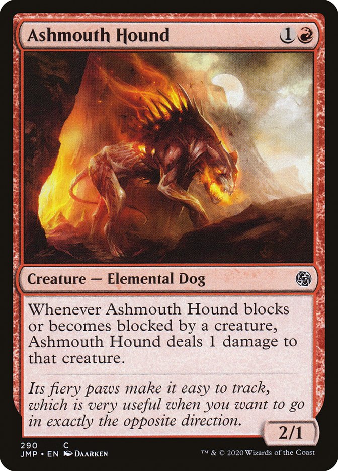 Ashmouth Hound [Jumpstart] | Jomio and Rueliete's Cards and Comics