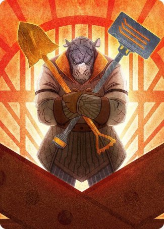 Mr. Orfeo, the Boulder Art Card [Streets of New Capenna Art Series] | Jomio and Rueliete's Cards and Comics