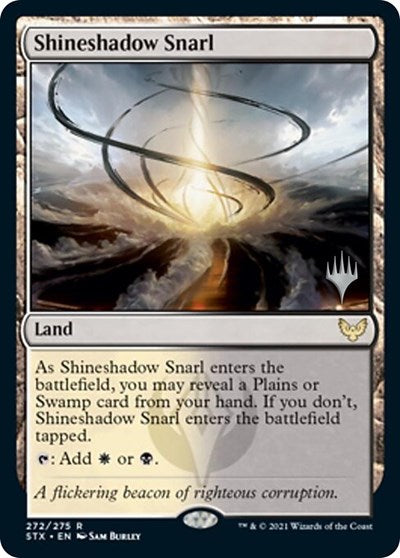 Shineshadow Snarl (Promo Pack) [Strixhaven: School of Mages Promos] | Jomio and Rueliete's Cards and Comics