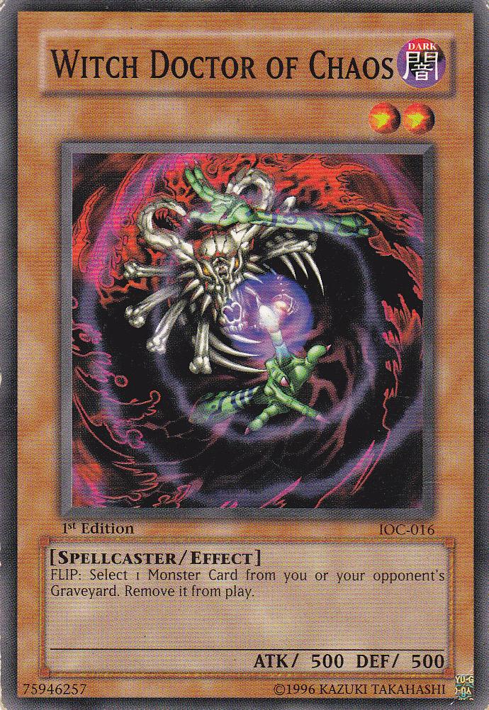 Witch Doctor of Chaos [IOC-016] Common | Jomio and Rueliete's Cards and Comics