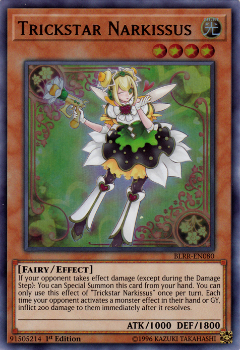 Trickstar Narkissus [BLRR-EN080] Ultra Rare | Jomio and Rueliete's Cards and Comics