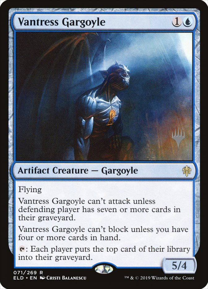 Vantress Gargoyle (Promo Pack) [Throne of Eldraine Promos] | Jomio and Rueliete's Cards and Comics