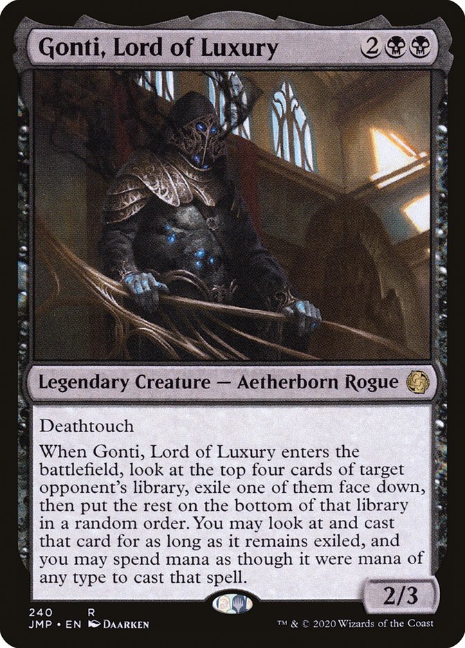 Gonti, Lord of Luxury [Jumpstart] | Jomio and Rueliete's Cards and Comics