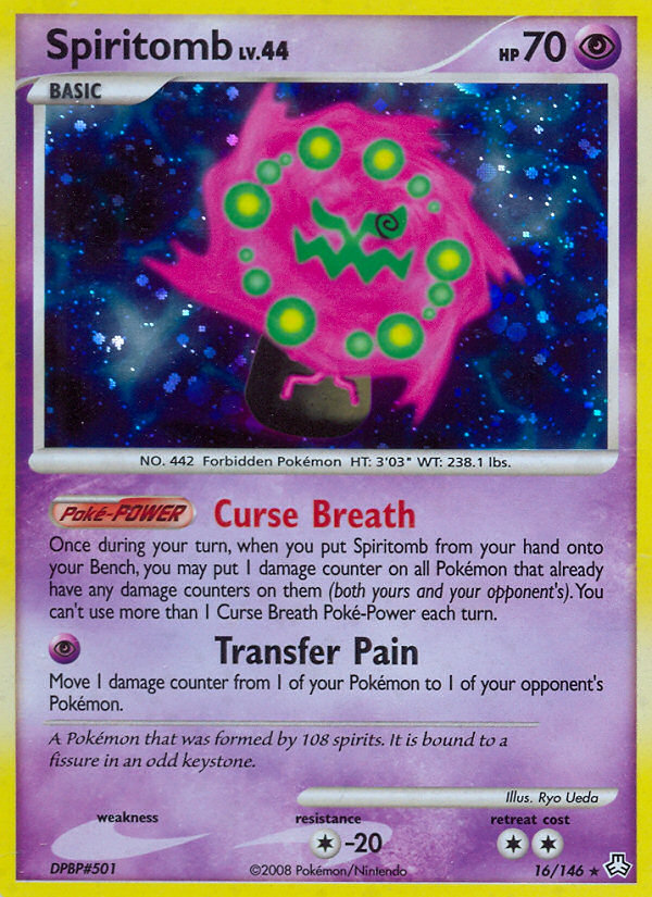 Spiritomb (16/146) [Diamond & Pearl: Legends Awakened] | Jomio and Rueliete's Cards and Comics