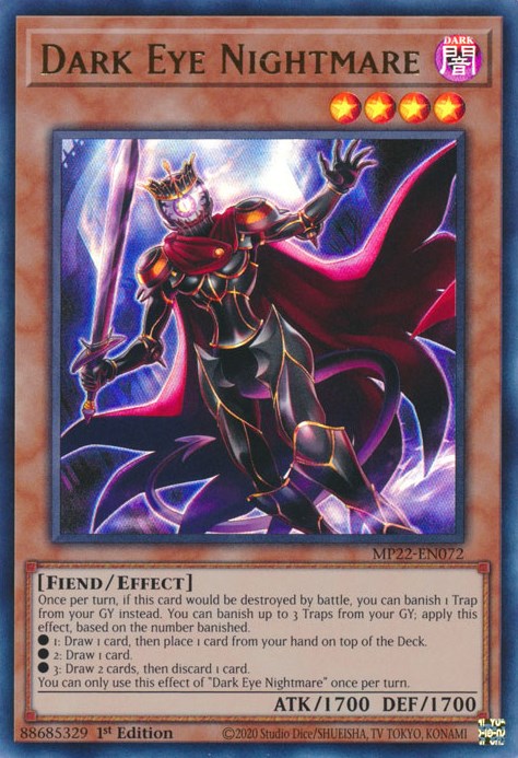 Dark Eye Nightmare [MP22-EN072] Ultra Rare | Jomio and Rueliete's Cards and Comics