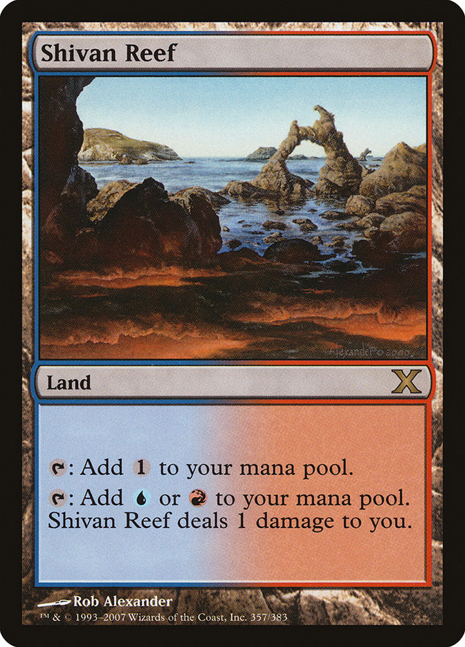 Shivan Reef [Tenth Edition] | Jomio and Rueliete's Cards and Comics