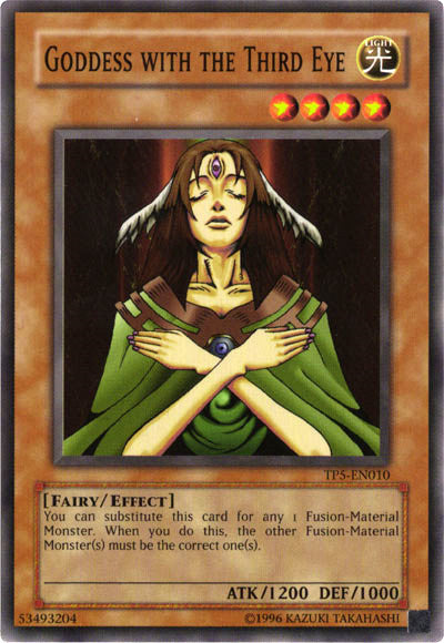 Goddess with the Third Eye [TP5-EN010] Common | Jomio and Rueliete's Cards and Comics