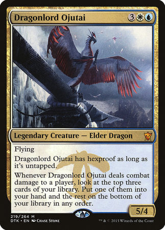 Dragonlord Ojutai [Dragons of Tarkir] | Jomio and Rueliete's Cards and Comics