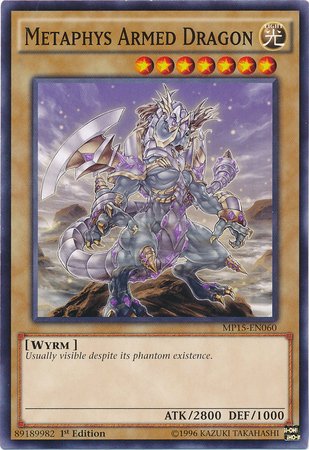 Metaphys Armed Dragon [MP15-EN060] Common | Jomio and Rueliete's Cards and Comics