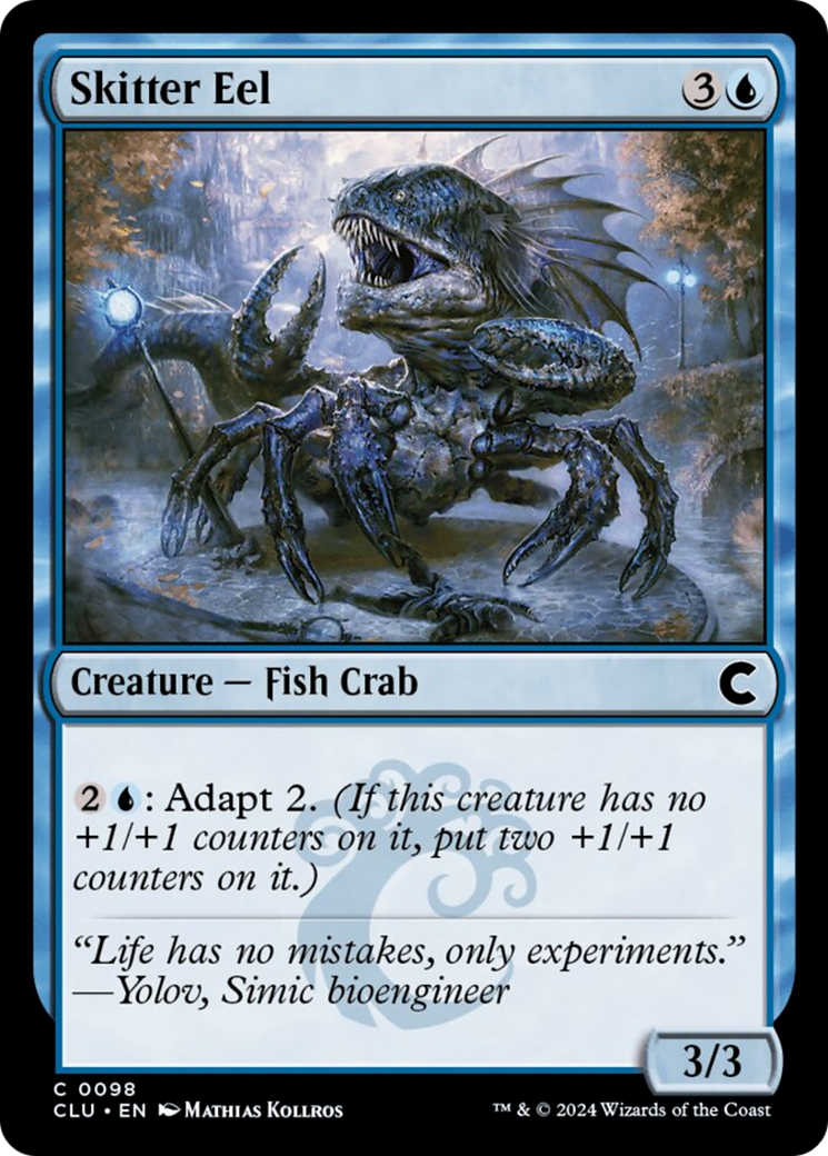Skitter Eel [Ravnica: Clue Edition] | Jomio and Rueliete's Cards and Comics