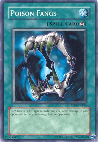 Poison Fangs [DR3-EN158] Common | Jomio and Rueliete's Cards and Comics