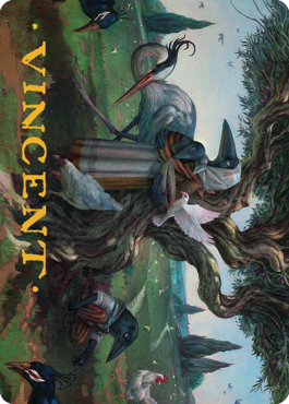 Kindred Discovery Art Card (Gold-Stamped Signature) [Commander Legends: Battle for Baldur's Gate Art Series] | Jomio and Rueliete's Cards and Comics