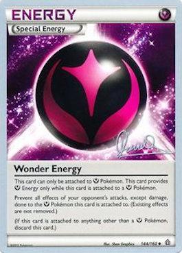 Wonder Energy (144/160) (Infinite Force - Diego Cassiraga) [World Championships 2017] | Jomio and Rueliete's Cards and Comics
