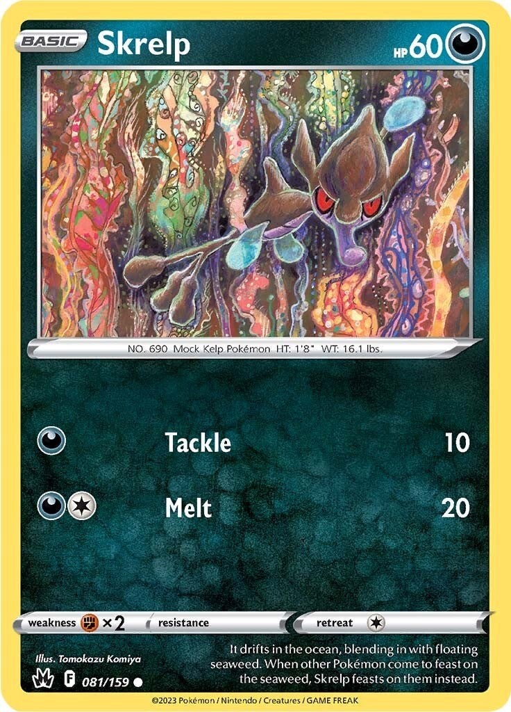 Skrelp (081/159) [Sword & Shield: Crown Zenith] | Jomio and Rueliete's Cards and Comics