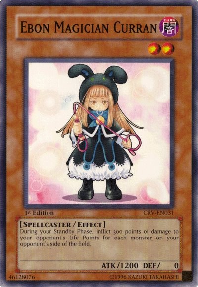 Ebon Magician Curran [CRV-EN031] Common | Jomio and Rueliete's Cards and Comics