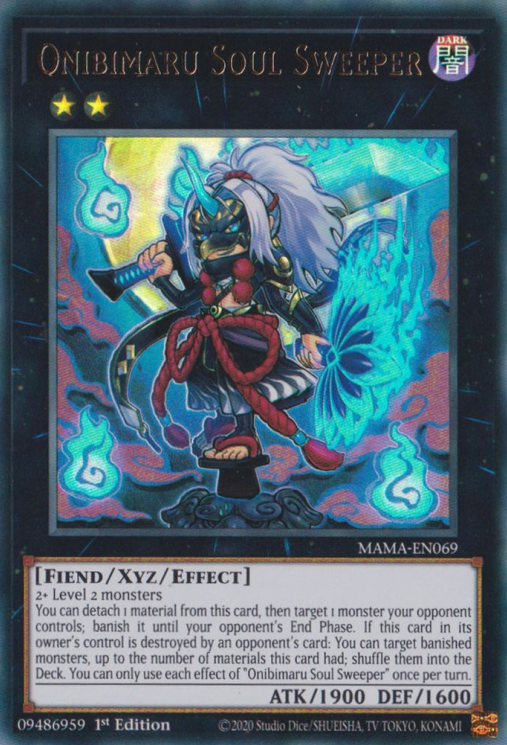 Onibimaru Soul Sweeper [MAMA-EN069] Ultra Rare | Jomio and Rueliete's Cards and Comics