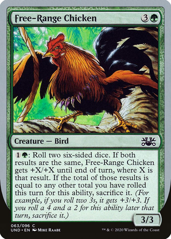Free-Range Chicken [Unsanctioned] | Jomio and Rueliete's Cards and Comics