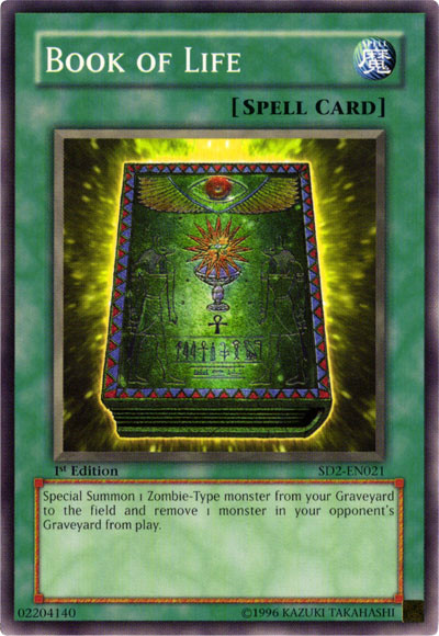 Book of Life [SD2-EN021] Common | Jomio and Rueliete's Cards and Comics