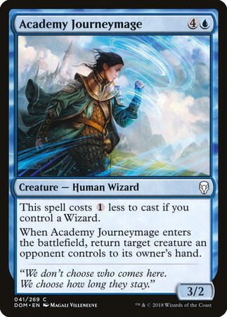 Academy Journeymage [Dominaria] | Jomio and Rueliete's Cards and Comics