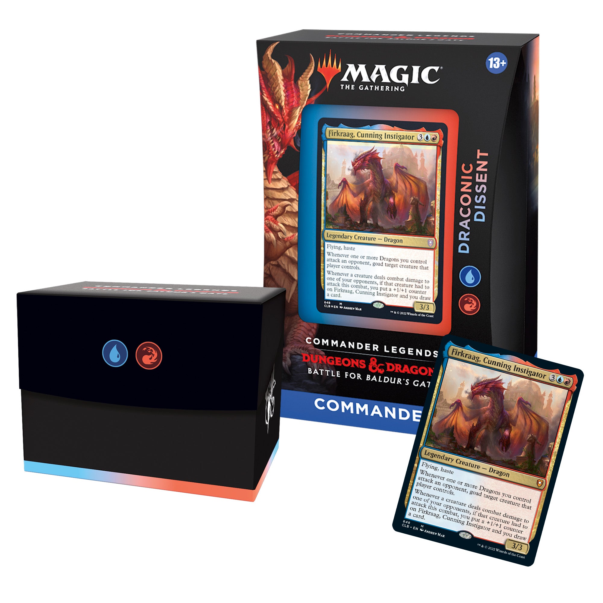Commander Legends: Battle for Baldur's Gate - Commander Deck (Draconic Dissent) | Jomio and Rueliete's Cards and Comics