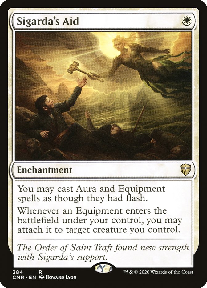 Sigarda's Aid [Commander Legends] | Jomio and Rueliete's Cards and Comics