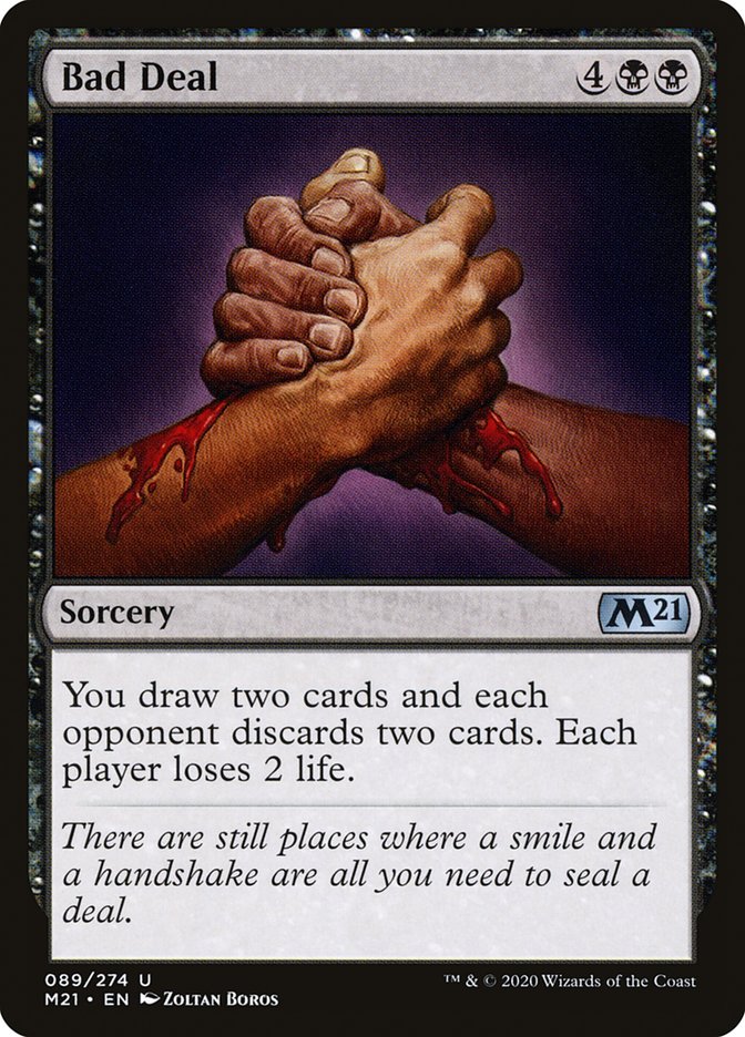 Bad Deal [Core Set 2021] | Jomio and Rueliete's Cards and Comics