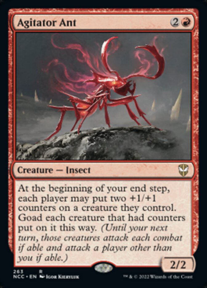 Agitator Ant [Streets of New Capenna Commander] | Jomio and Rueliete's Cards and Comics