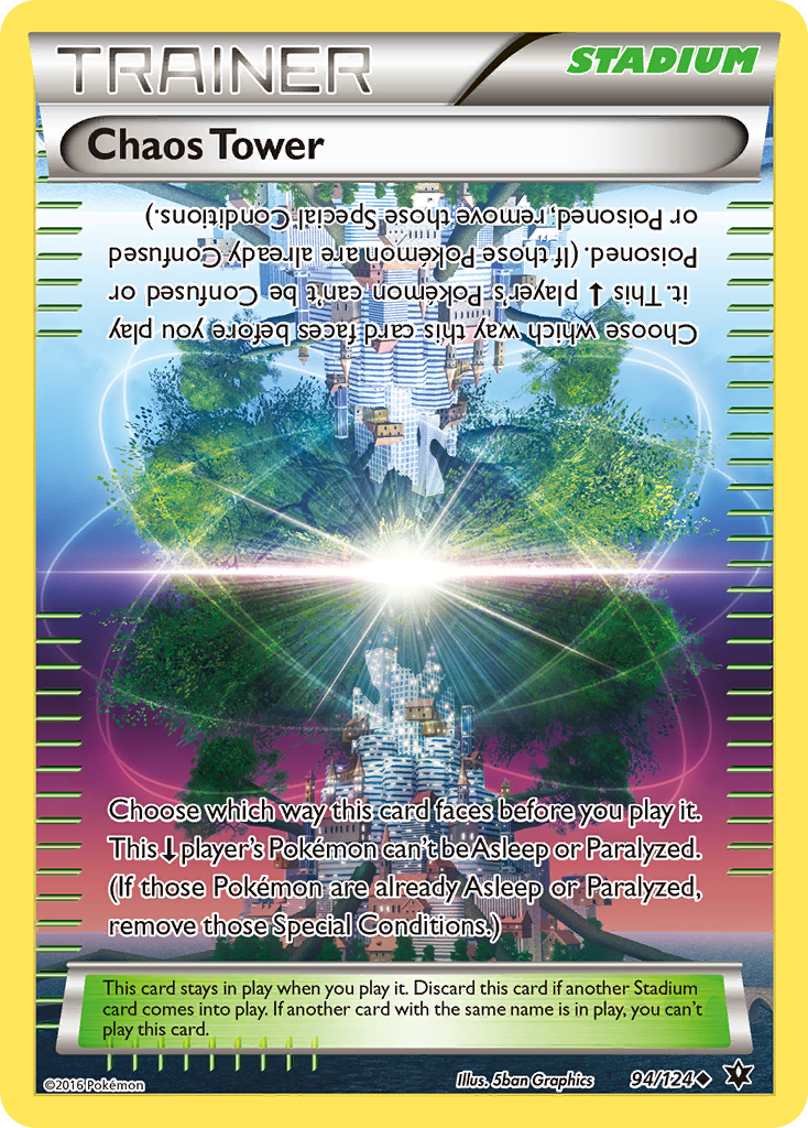 Chaos Tower (94/124) [XY: Fates Collide] | Jomio and Rueliete's Cards and Comics