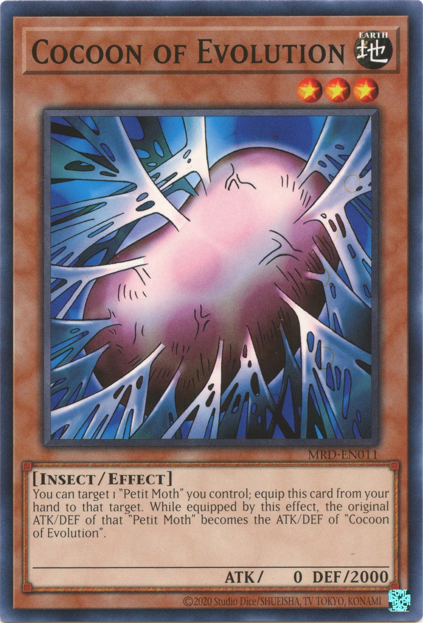 Cocoon of Evolution (25th Anniversary) [MRD-EN011] Common | Jomio and Rueliete's Cards and Comics