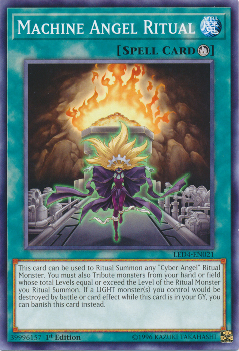 Machine Angel Ritual [LED4-EN021] Common | Jomio and Rueliete's Cards and Comics
